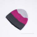 color-block knitted thermal hat